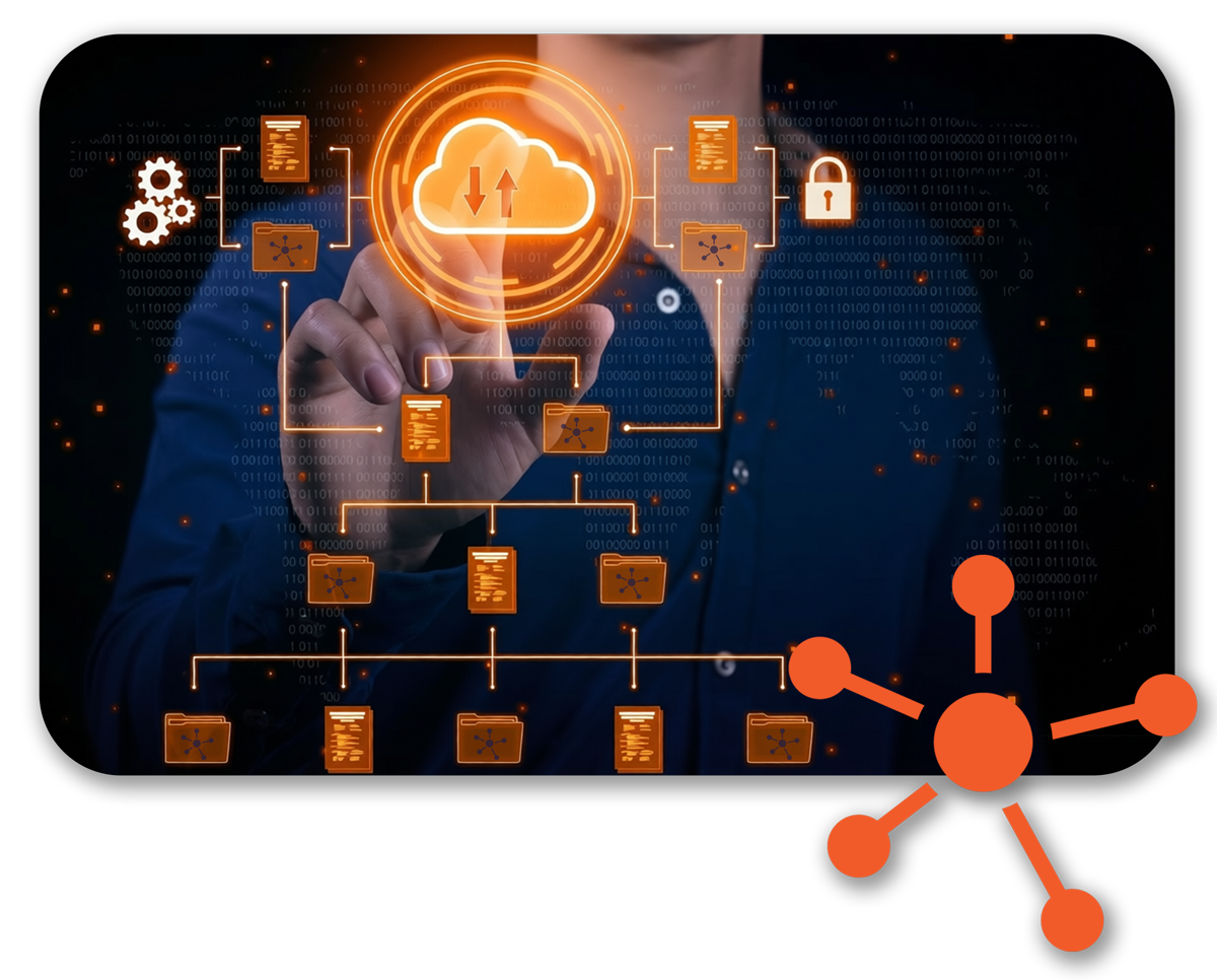 graphics of cloud IT solutions
