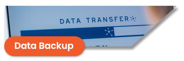 Data Backup data backup in process
