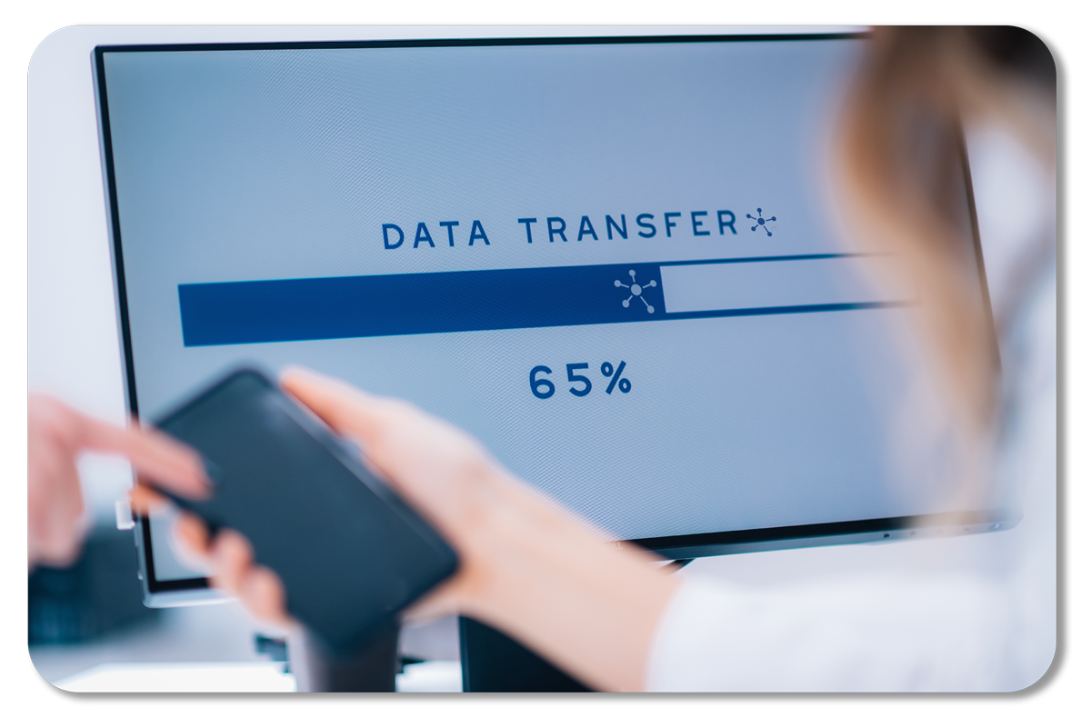 Data transfer process