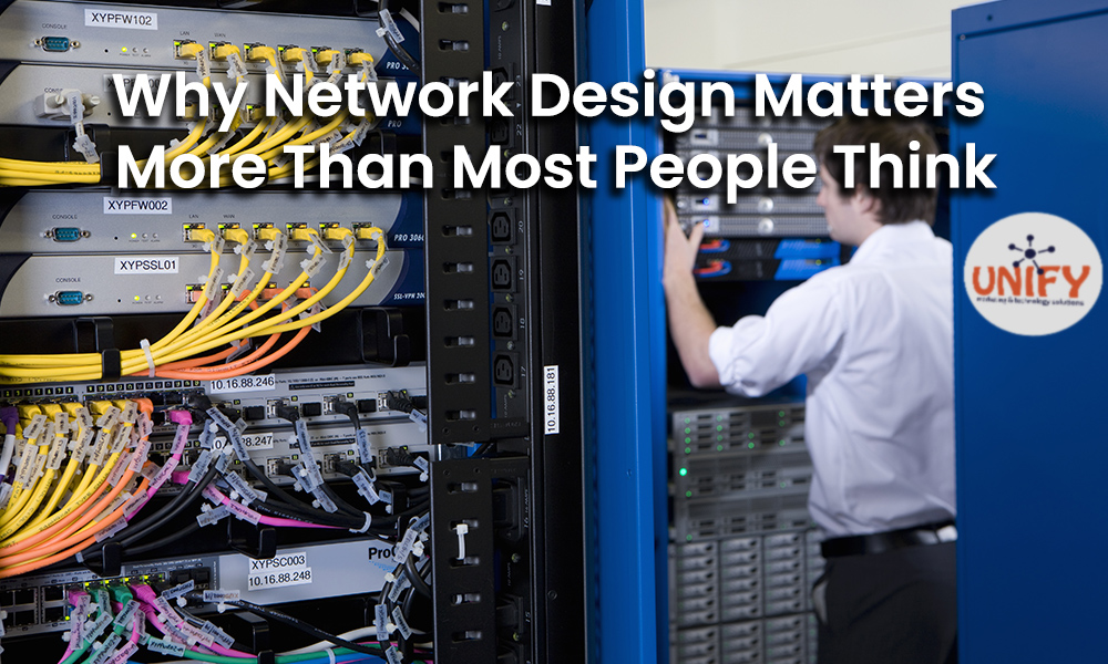 Network properly labeled and laid out
